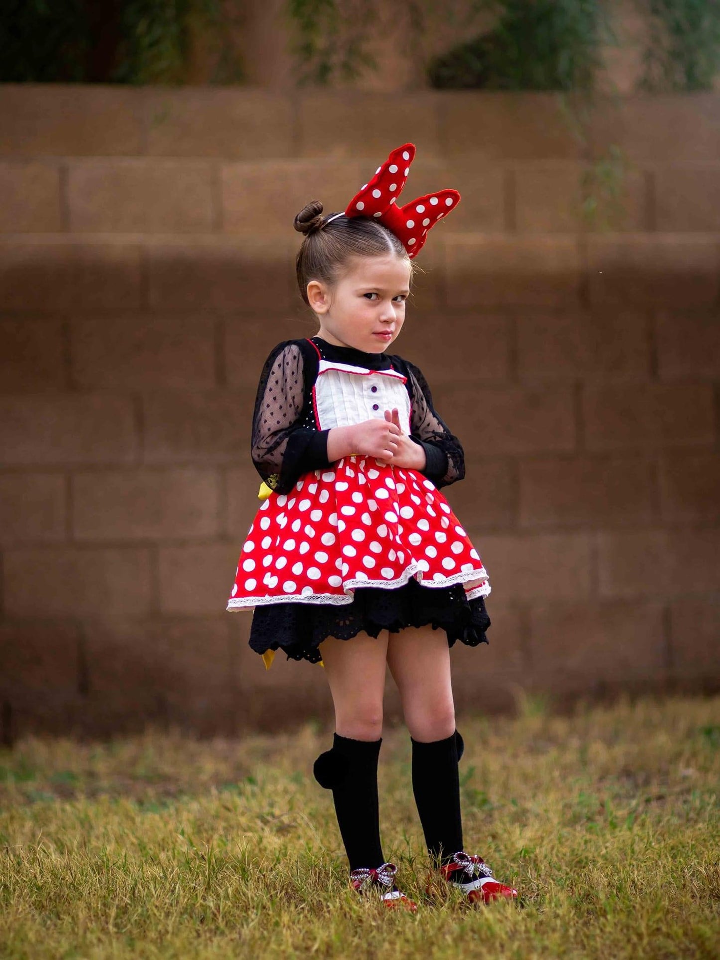 Big Classic MM Polka Dot Bow