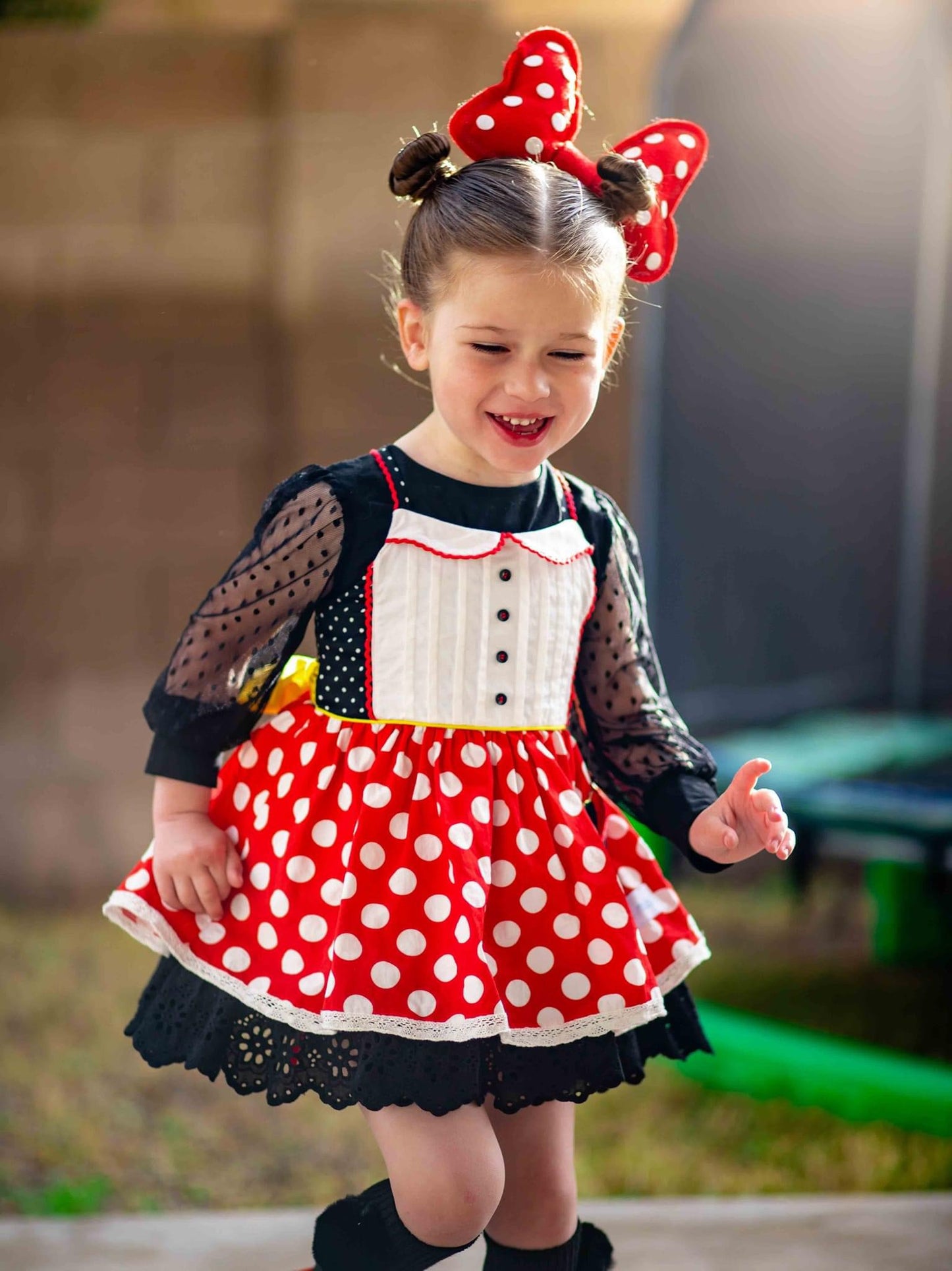 Big Classic MM Polka Dot Bow