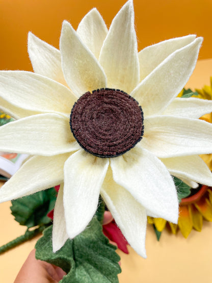 Felt Sunflower Stems|| Bouquet