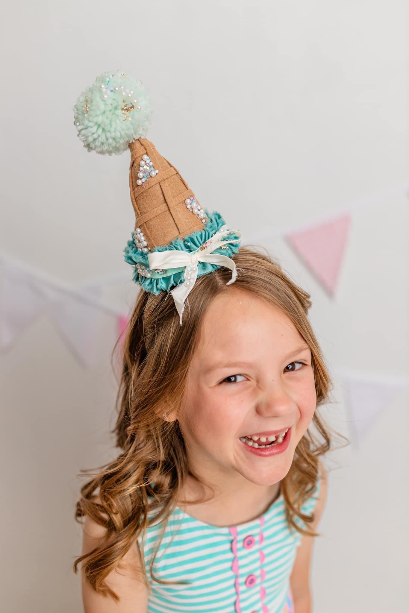 Birthday Party Hat Mint inspo