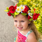 Watermelon Slice Floral Halo