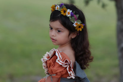 Lavender & Sunflower Mini halo