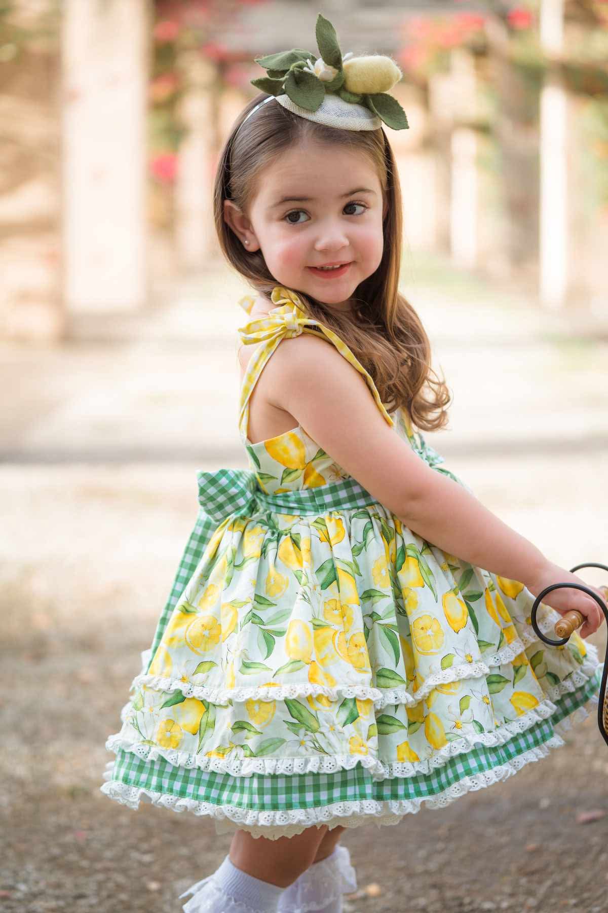 Lemon Zest Fascinator