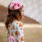 Candy Cane Pillbox Hat