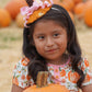 Baby Pink  Bow Pumpkin