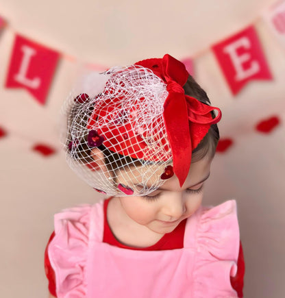 Heart Fascinator