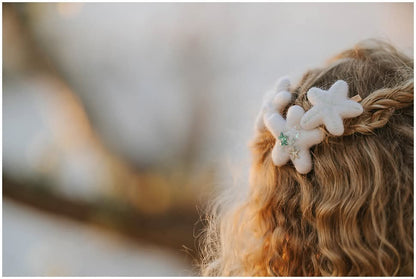 Sea Mist Trio Star Clip Set