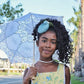 Whole blueberry Fascinator