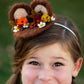 Beary Cute Felted Mini Topper Fascinator