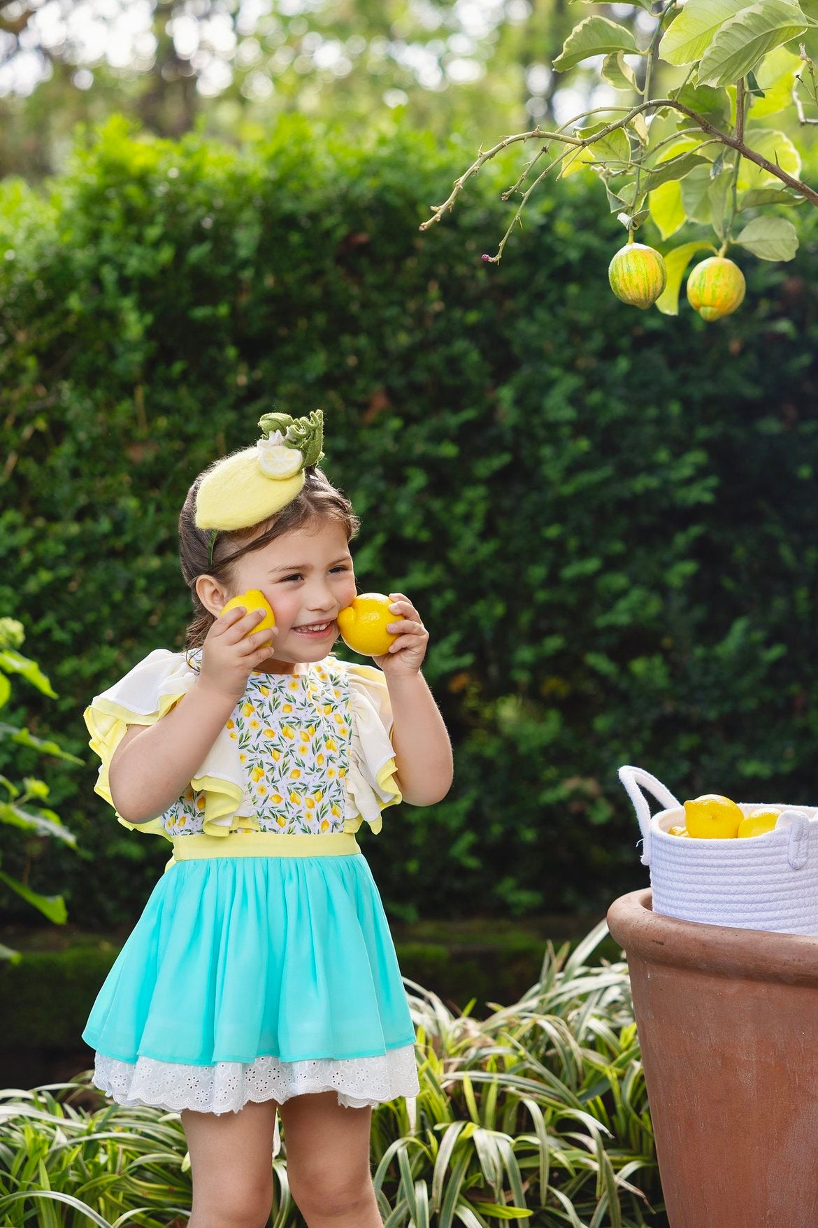 Whole Lemon Side Fascinator