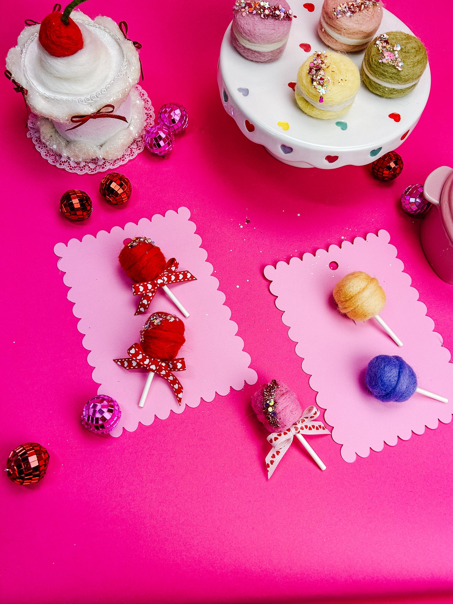 Love Assorted Sweets Inspired Hair Clips