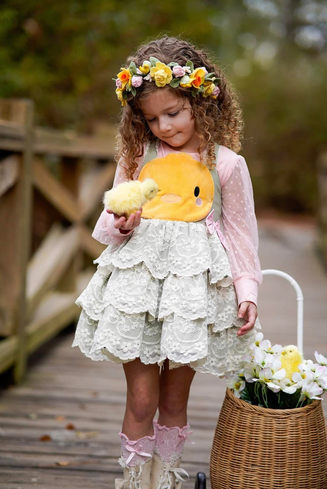 Sweet Daffodils Floral Halo