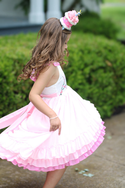 Ruffles  Pink Cake