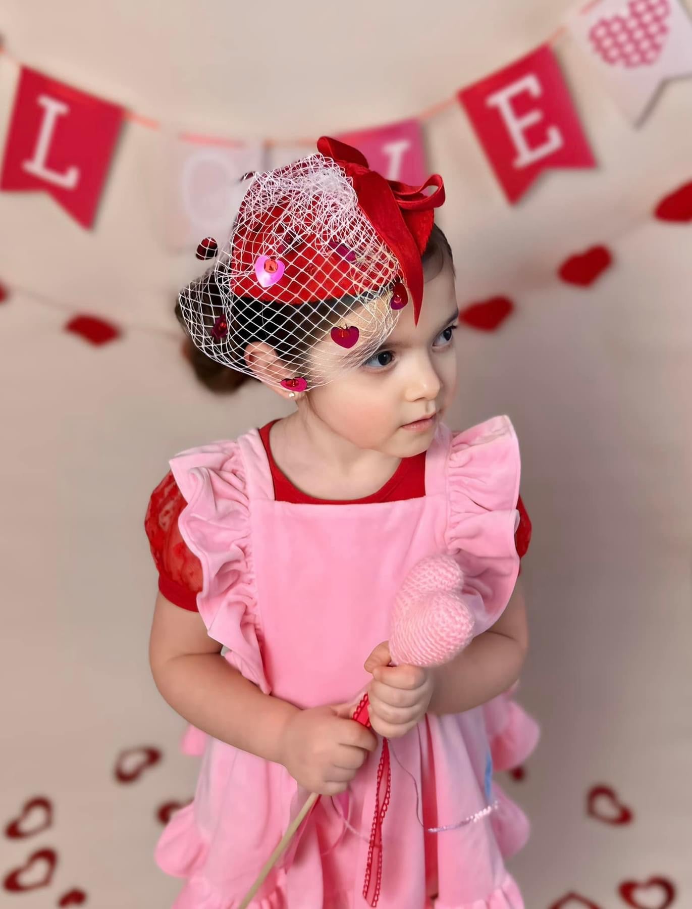 Sweetheart Heart Fascinator