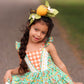 whole Orange Fascinator