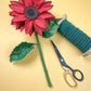 Felt Sunflower Stems|| Bouquet