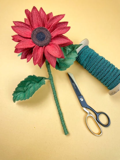 Felt Sunflower Stems|| Bouquet