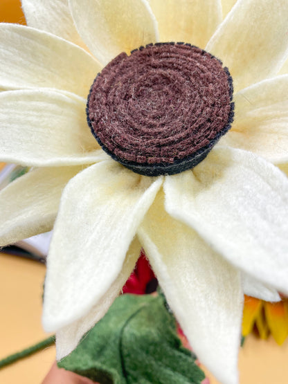 Felt Sunflower Stems|| Bouquet