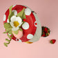 Strawberry Round  Fascinator