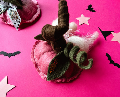 Mauve Pumpkin Topper  Collab with Mia Miel