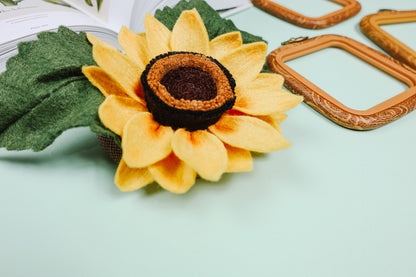 Sunflower Fascinator