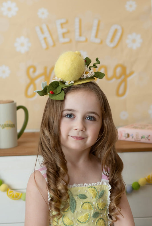 Whole Lemon Fascinator