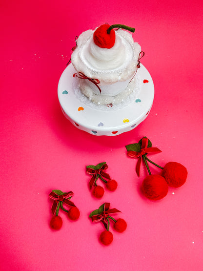 Cherry On top Hair Clip