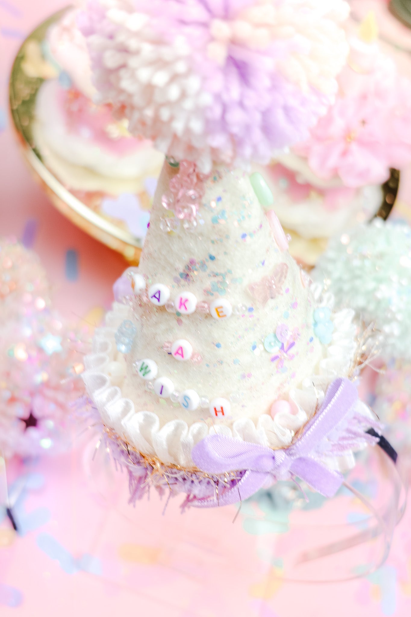 Birthday Party Hat Lilac Dream