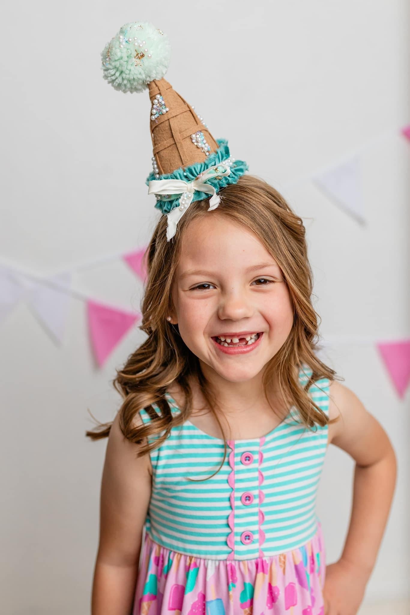 Birthday Party Hat Mint inspo