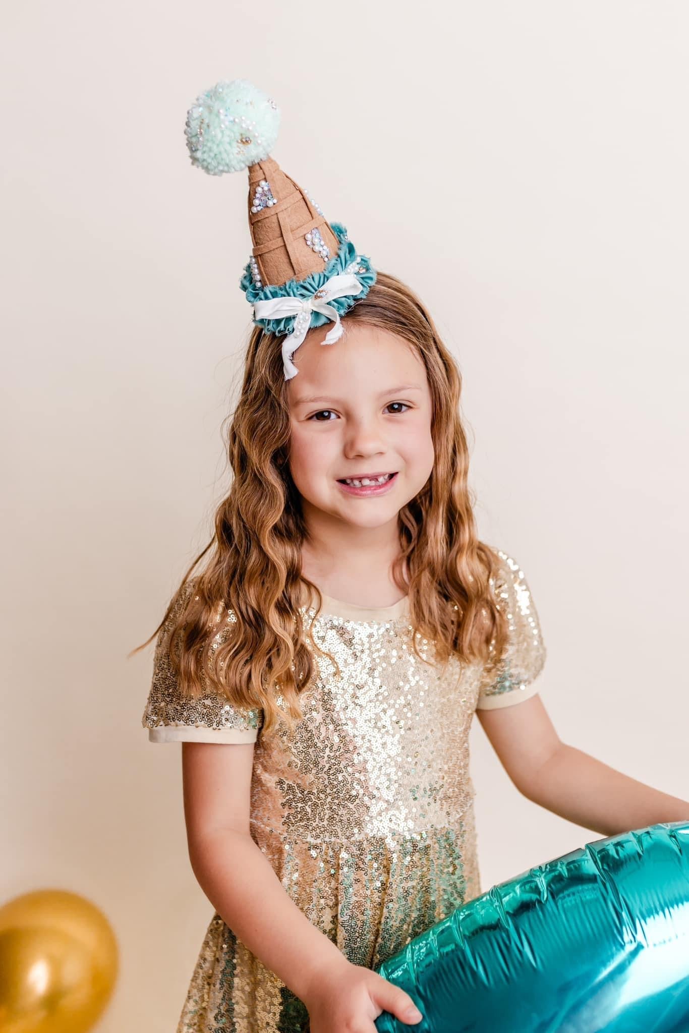 Birthday Party Hat Mint inspo