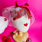 Sweetheart Heart Fascinator