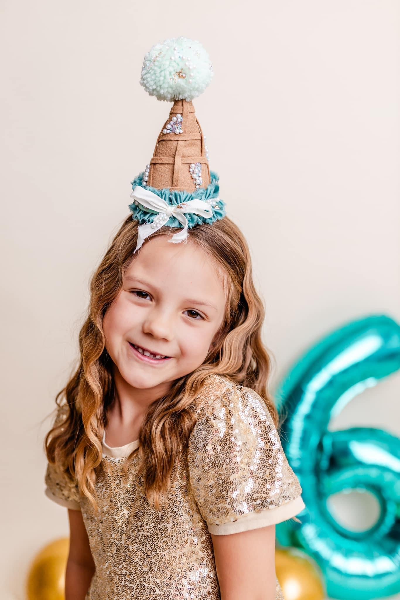 Birthday Party Hat Mint inspo