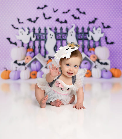 Friendly Ghost Fascinator