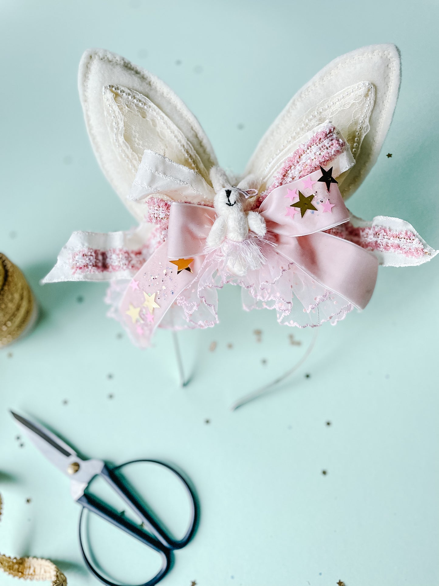 Bunny Ballerina Side Fascinator