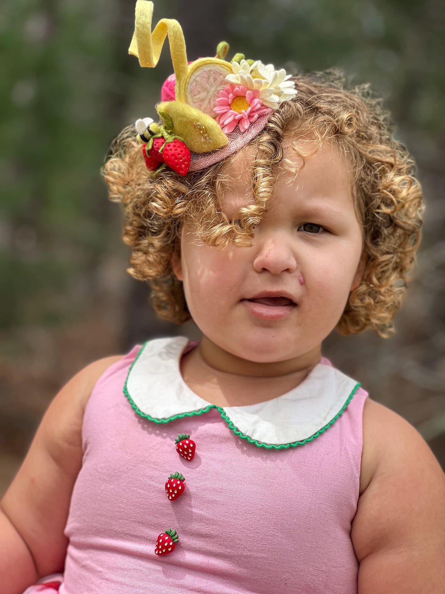 Pink Lemonade Fascinator | Over the Top Headpiece