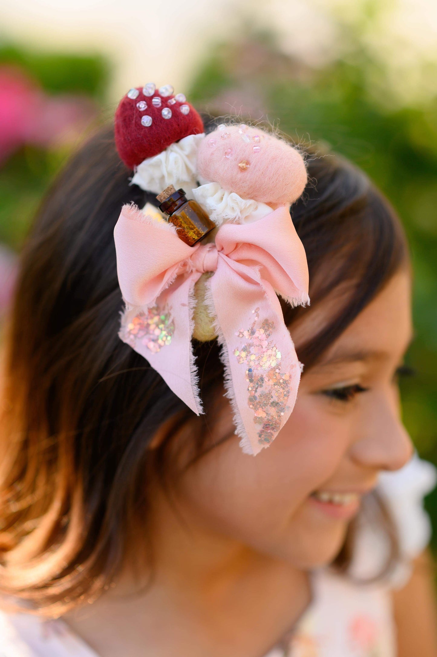 Enchanted Fungi Hair Clip