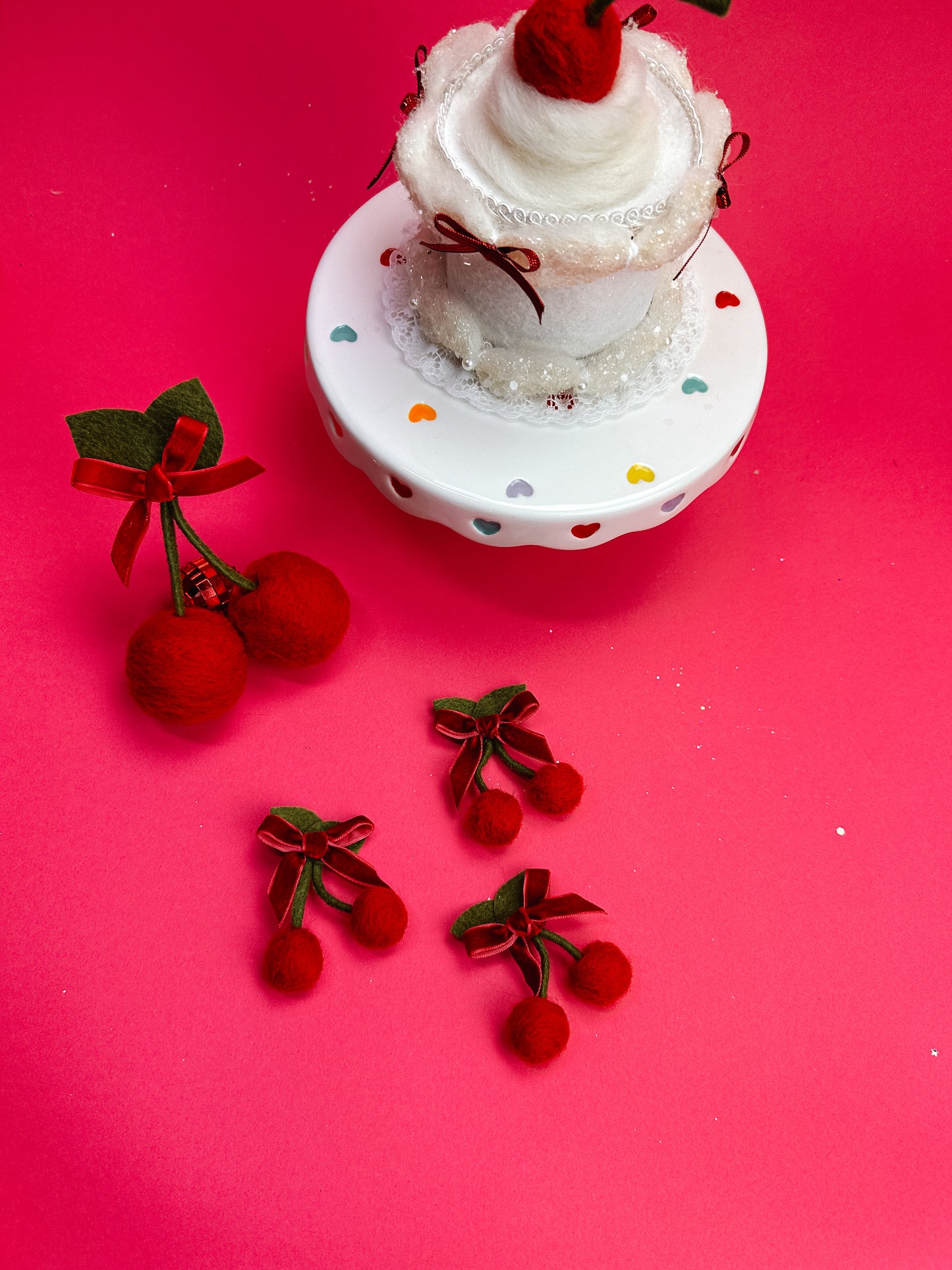 Cherry On top Hair Clip