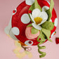 Strawberry Round  Fascinator