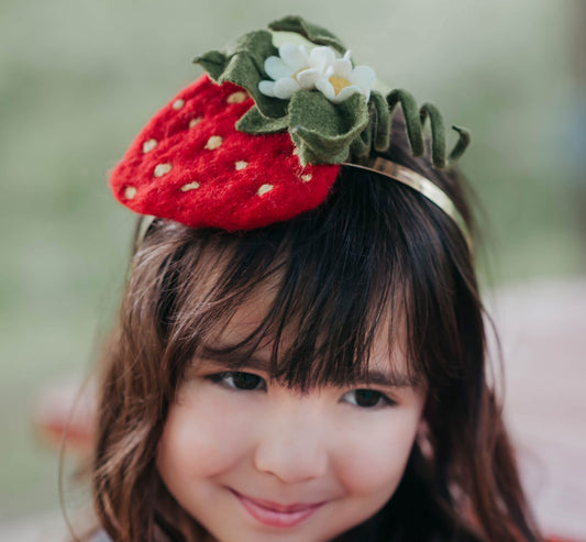 Whole Strawberry Fascinator