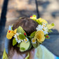 Lemoncello Floral Headpiece