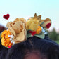 Floral Side Crown Brave Heart Inspired