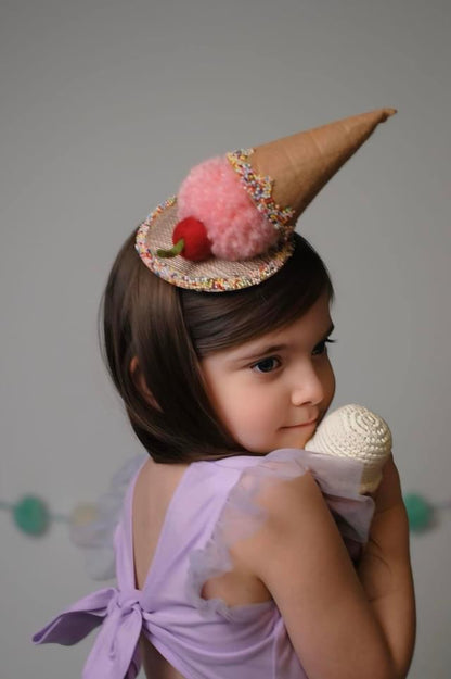 Ice Cream Cone Mini Topper