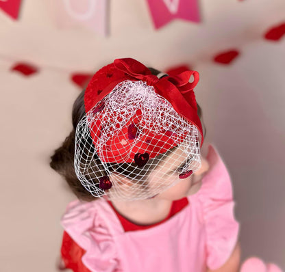 Heart Fascinator