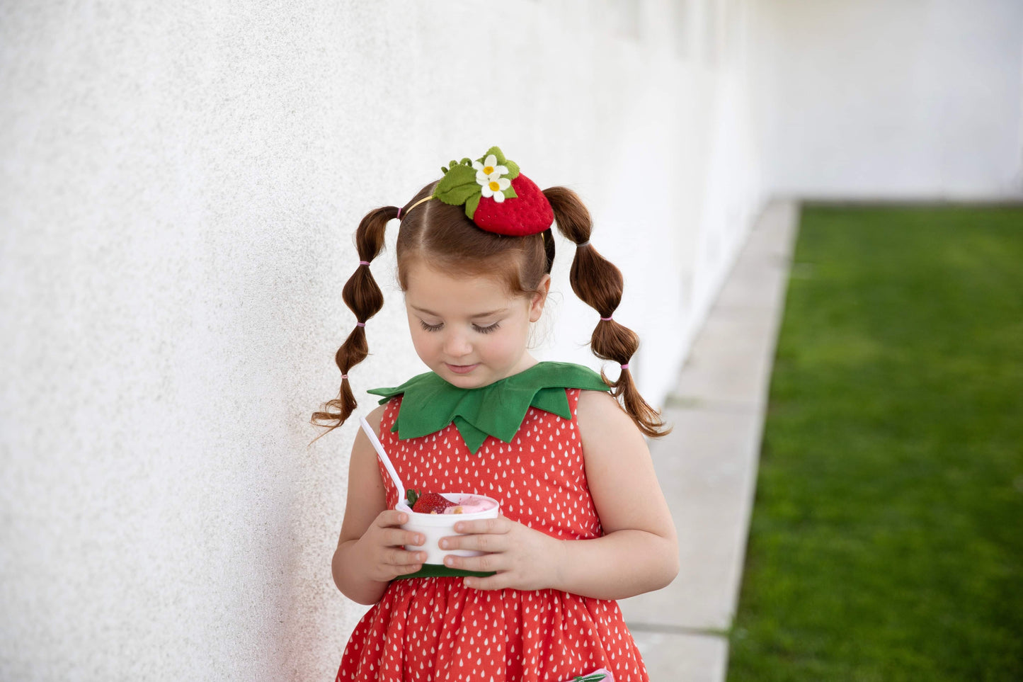 Whole Strawberry Fascinator