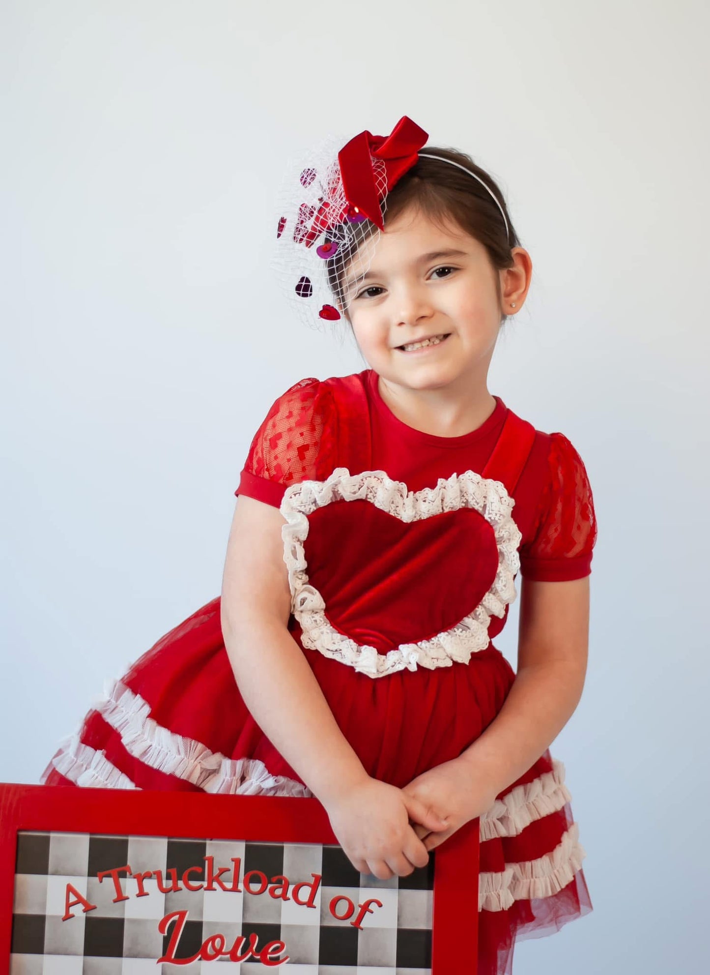 Sweetheart Heart Fascinator