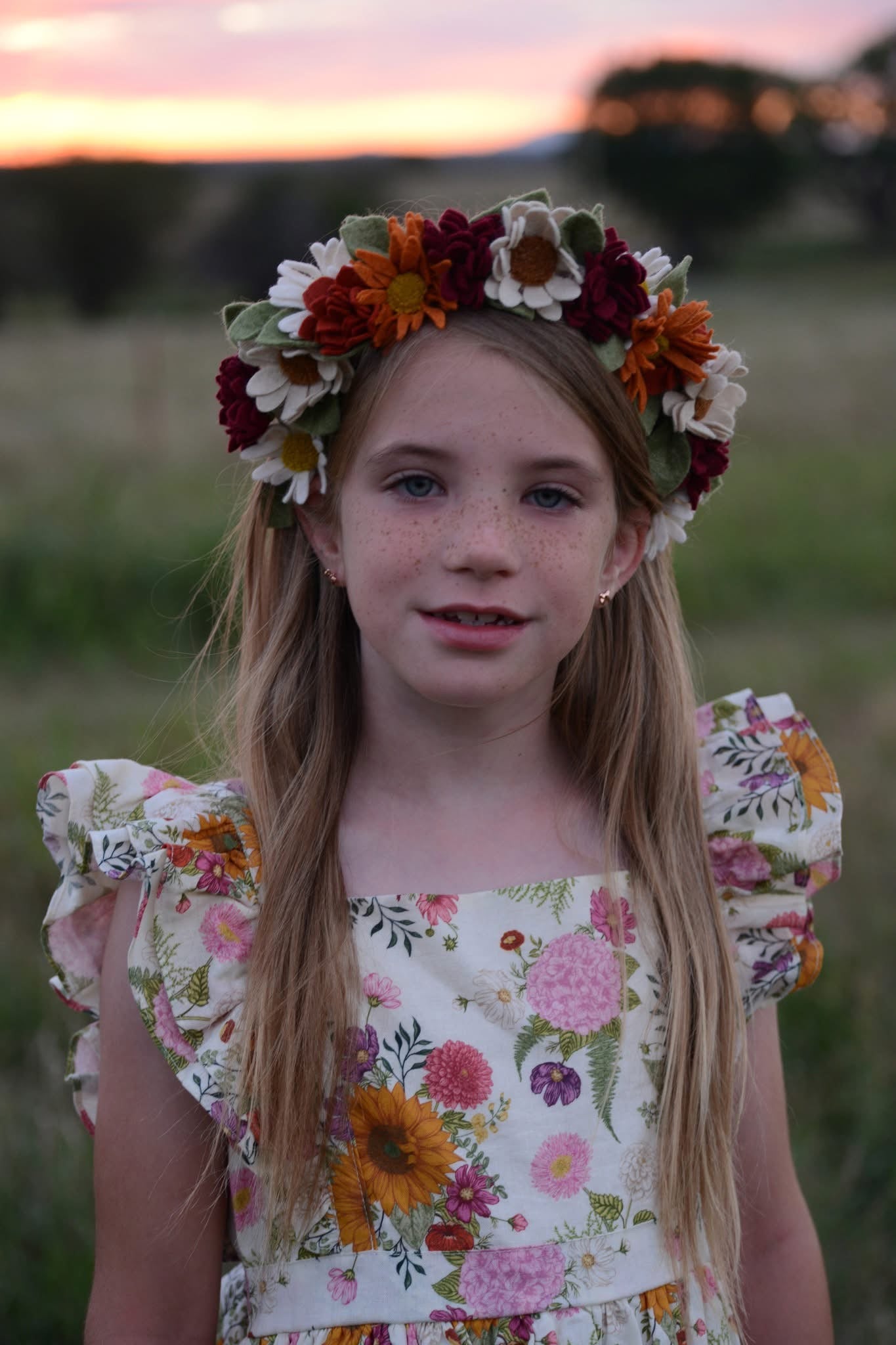 The Aster Floral halo