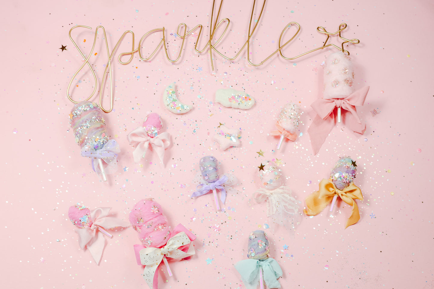 Sparkle Cotton Candy