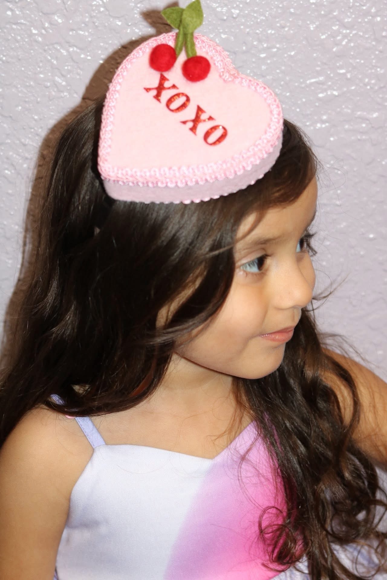 Only You Heart Fascinator