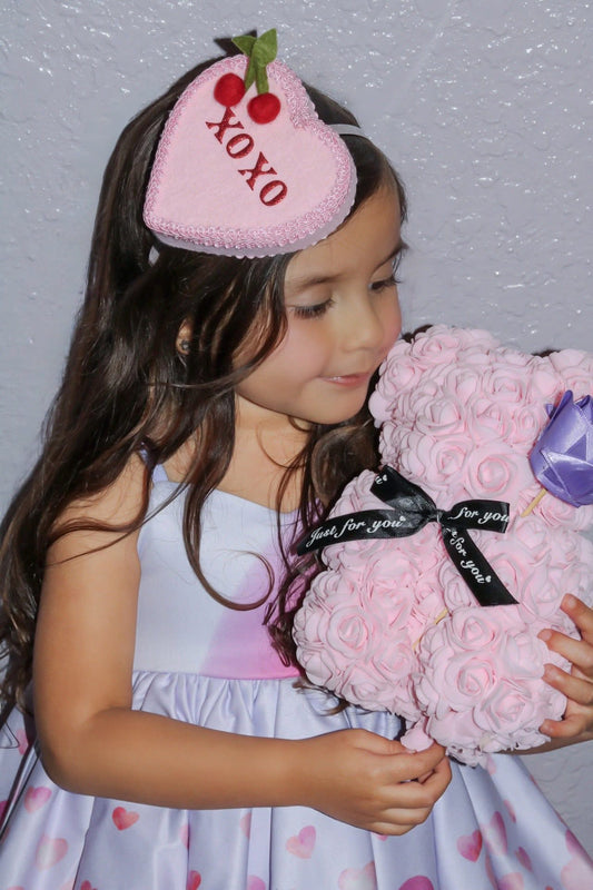 Only You Heart Fascinator