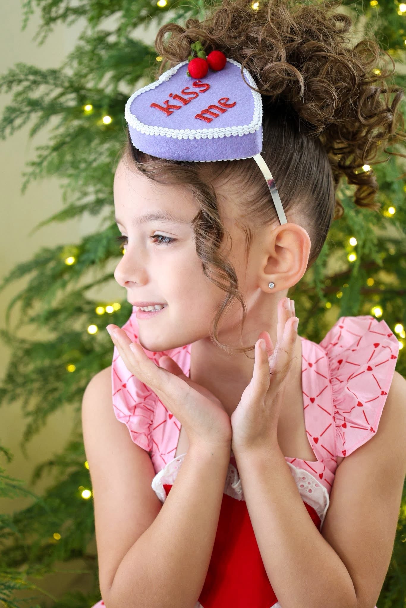 Lilac Sweetheart Fascinator